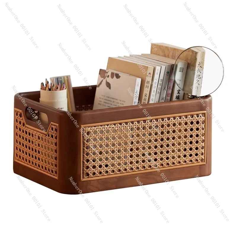 Elegant Woven Desktop Storage Basket Rectangular Rattan Organizer Box Luxury Home Sundries Holder Portable Handled Carry Basket
Elegant Woven Desktop Storage Basket Rectangular Rattan Organizer Box Luxury Home Sundries Holder Portable Handled Carry Basket