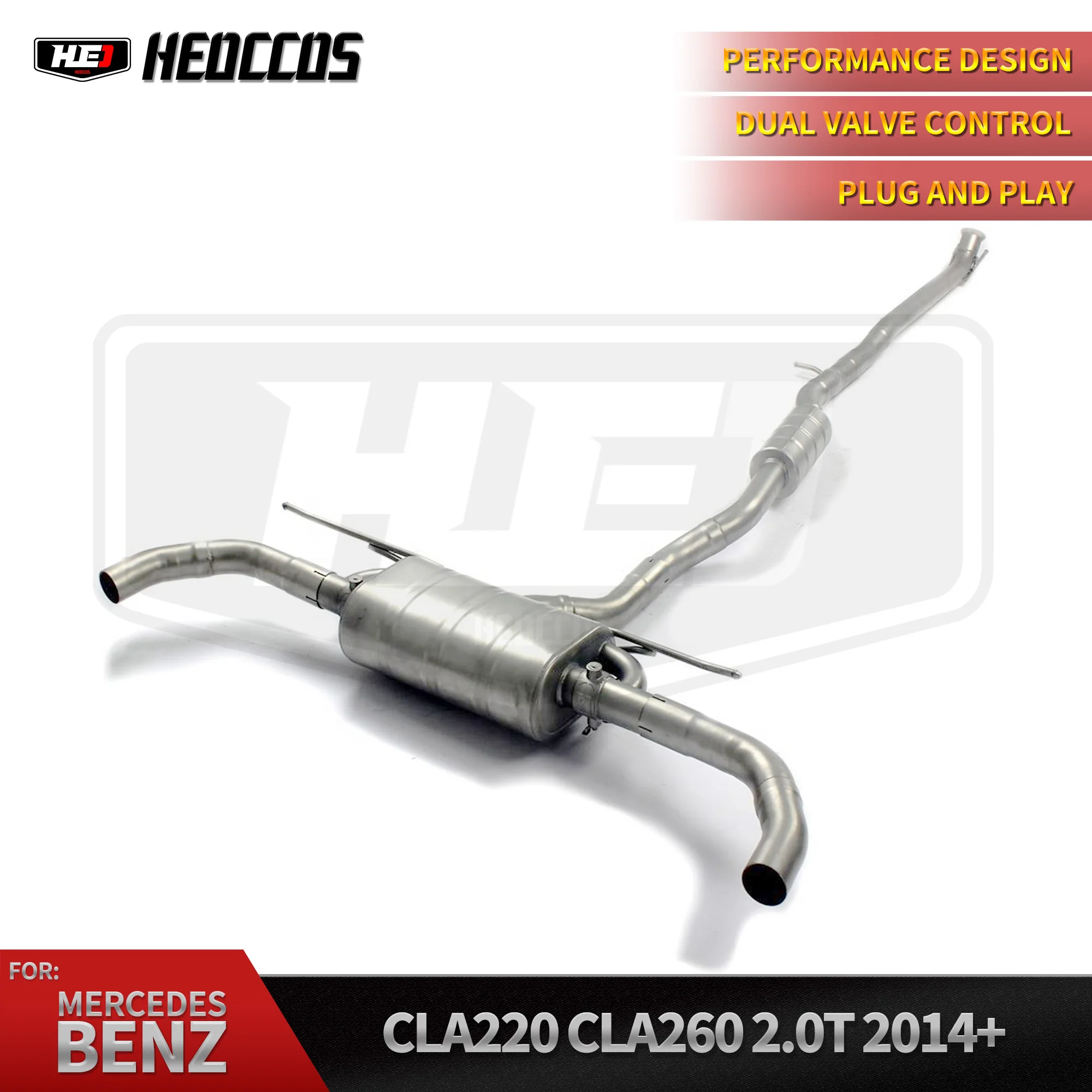 HEO For Benz CLA 220/260 2.0T 2013-2018 Hot Sale Exhaust System SUS304 Catback Vacuum Valve Remote Valve
HEO For Benz CLA 220/260 2.0T 2013-2018 Hot Sale Exhaust System SUS304 Catback Vacuum Valve Remote Valve