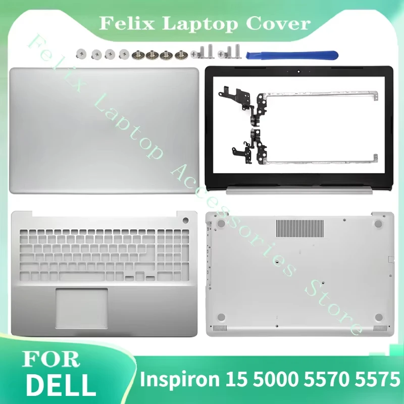 New For Dell Inspiron 15 5570 5575 Series Laptop LCD Back Cover/Front Bezel/Palmrest/Hinges/Bottom Case 02DVTX
New For Dell Inspiron 15 5570 5575 Series Laptop LCD Back Cover/Front Bezel/Palmrest/Hinges/Bottom Case 02DVTX