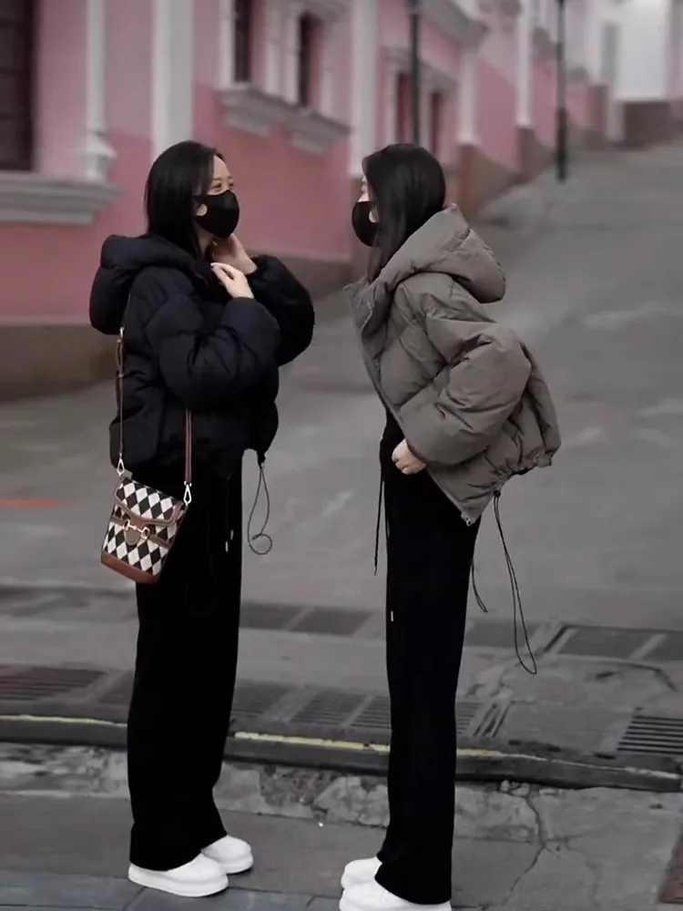 American Sle Thiened down Cotton Jaet Women's Winter New Faion ort Retro Small Size Cotton Coat Korean Loose Fit
American Sle Thiened down Cotton Jaet Women's Winter New Faion ort Retro Small Size Cotton Coat Korean Loose Fit