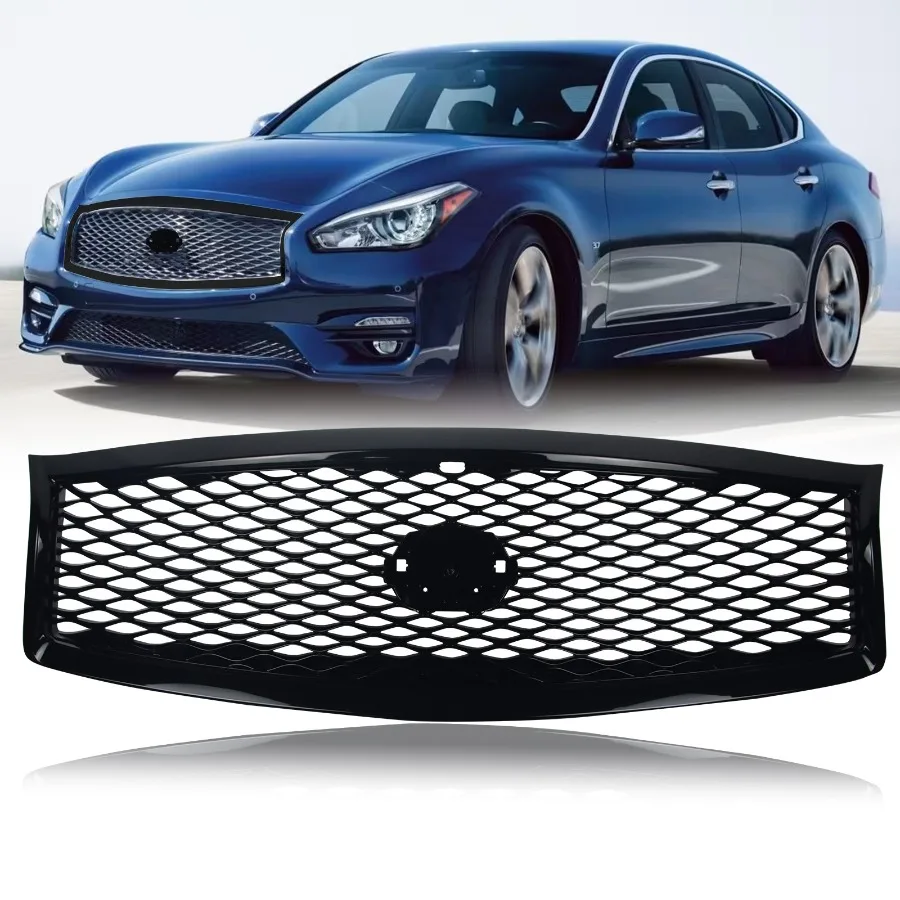 Передняя решетка для INFINITI Q70L/Q70 2015-2019 с опцией камеры Глянцевый черный
Передняя решетка для INFINITI Q70L/Q70 2015-2019 с опцией камеры Глянцевый черный