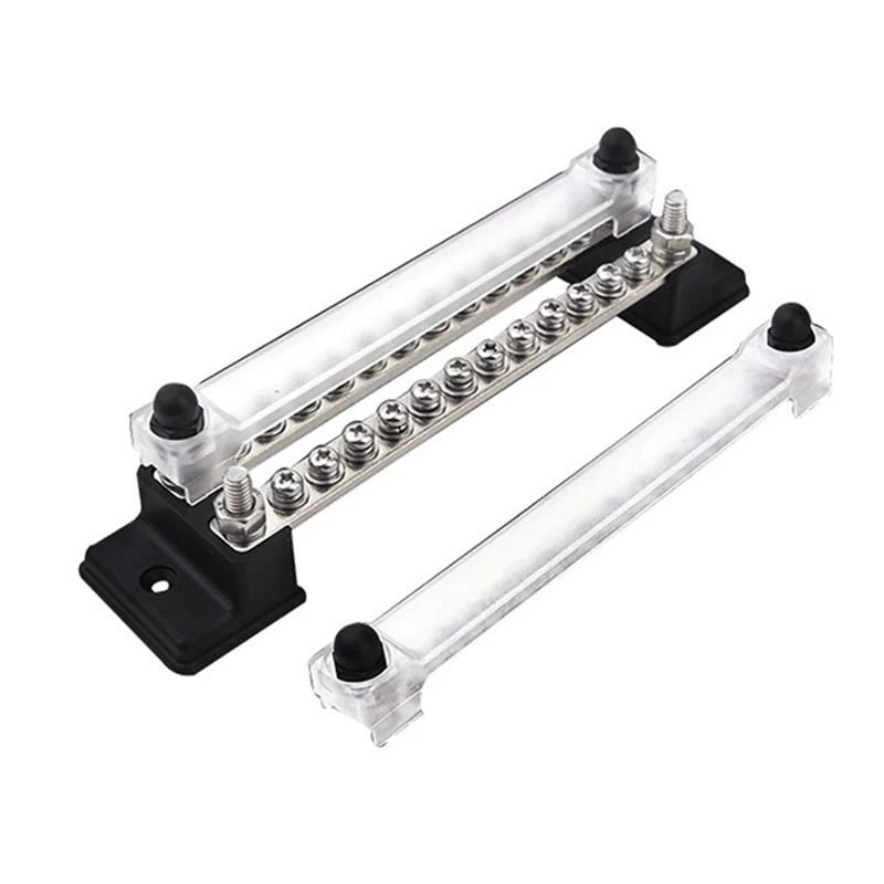3X 24 Terminal 150A Bus Bar Cover Ground Distribution Block Cars Boat Marine Power Distribution Terminal Block
3X 24 Terminal 150A Bus Bar Cover Ground Distribution Block Cars Boat Marine Power Distribution Terminal Block
