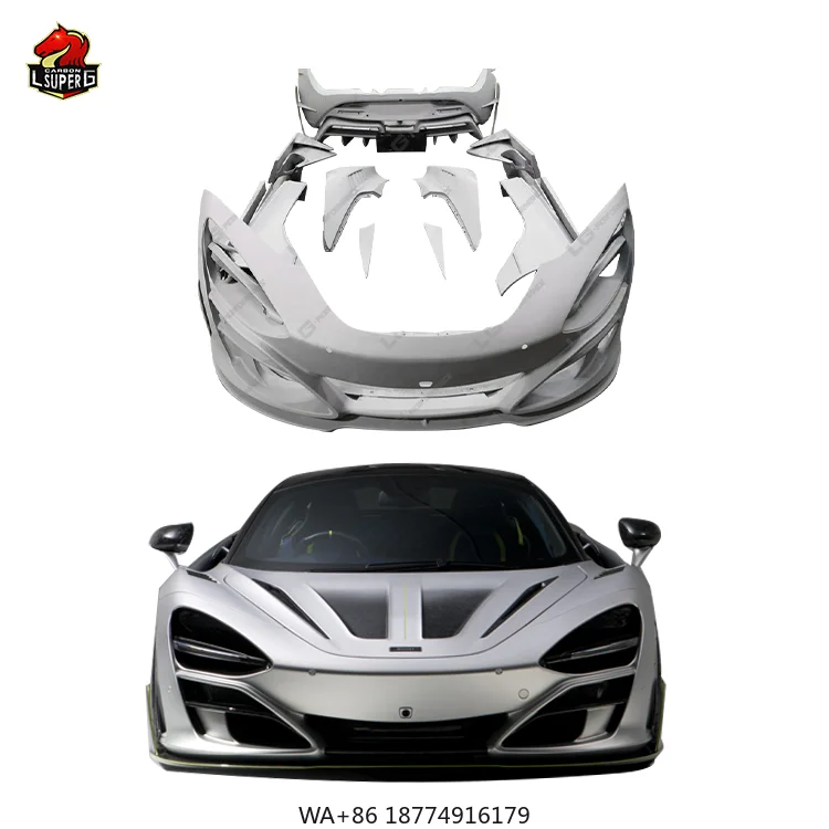 Комплект кузова из углеродного волокна для обновления автомобиля в стиле M 720S 2017-2023 гг.
Комплект кузова из углеродного волокна для обновления автомобиля в стиле M 720S 2017-2023 гг.