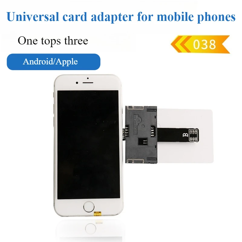 CY SIM Activation Tools Converter to Smartcard IC Card Extension for Standard Micro SIM Card and Nano SIM Card Adapter Kit
CY SIM Activation Tools Converter to Smartcard IC Card Extension for Standard Micro SIM Card and Nano SIM Card Adapter Kit