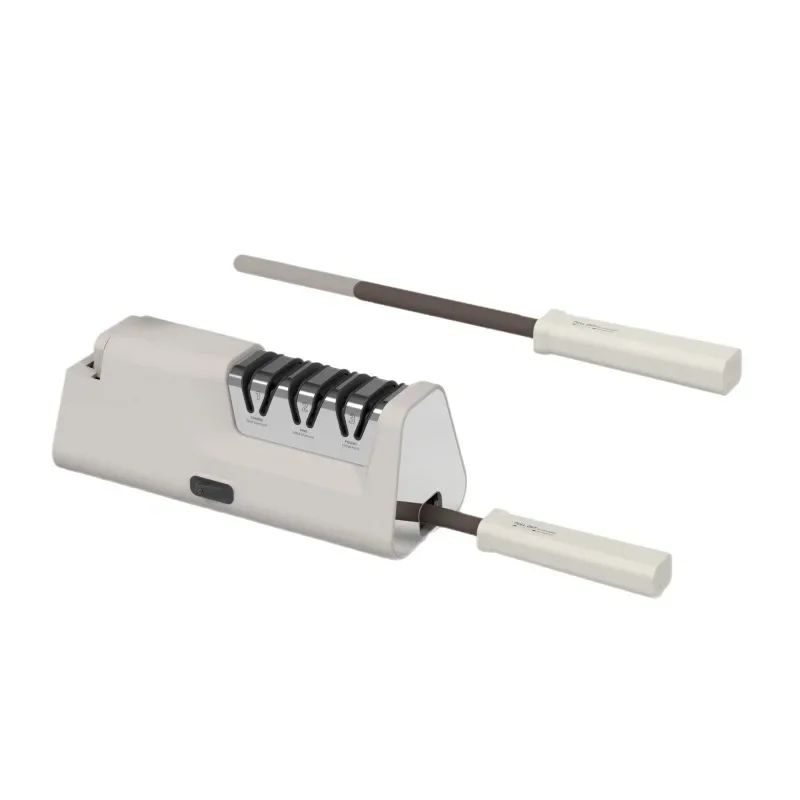 New mobile three-stage resin tungsten steel manual ceramic rod, electric knife sharpener, professional kitchen tools
New mobile three-stage resin tungsten steel manual ceramic rod, electric knife sharpener, professional kitchen tools