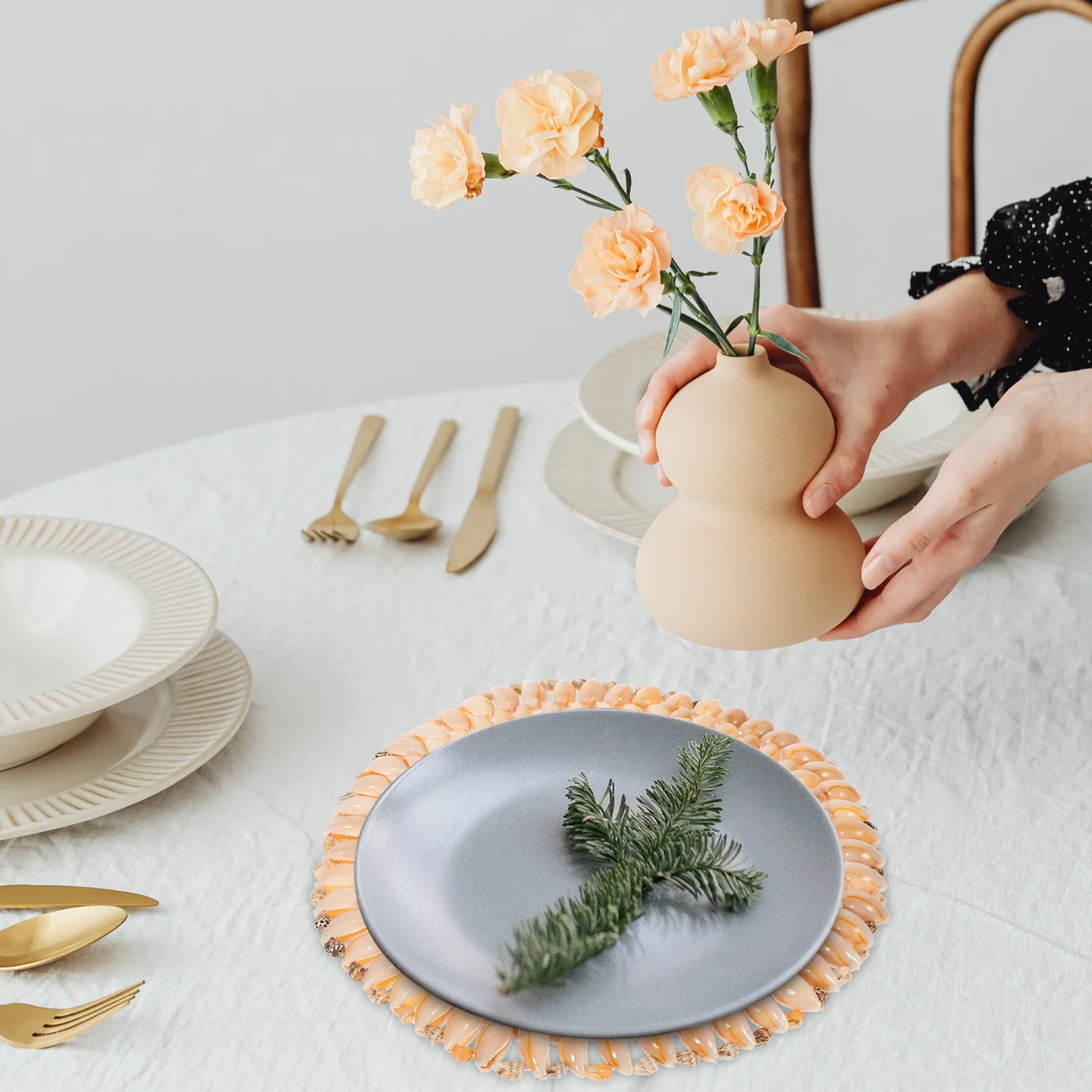 Natural Shells Coaster Beach Themed Drink Cup Mat Heat Resistant Non-Slip Table Protector Ocean Pad For Tea
Natural Shells Coaster Beach Themed Drink Cup Mat Heat Resistant Non-Slip Table Protector Ocean Pad For Tea