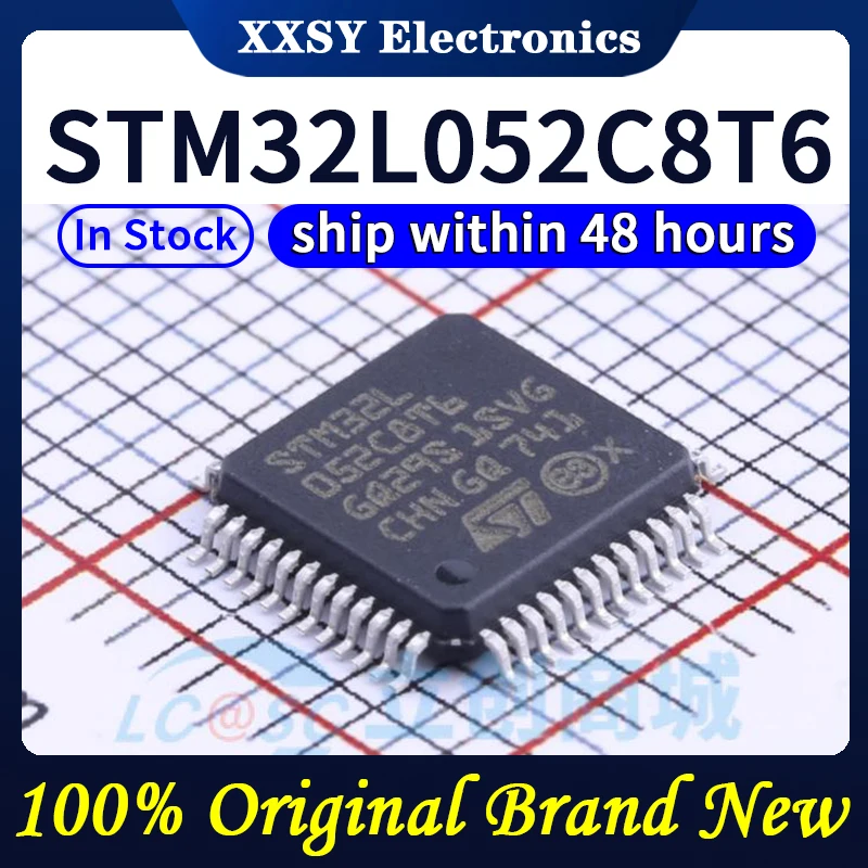STM32L052C8T6 High quality New
STM32L052C8T6 High quality New