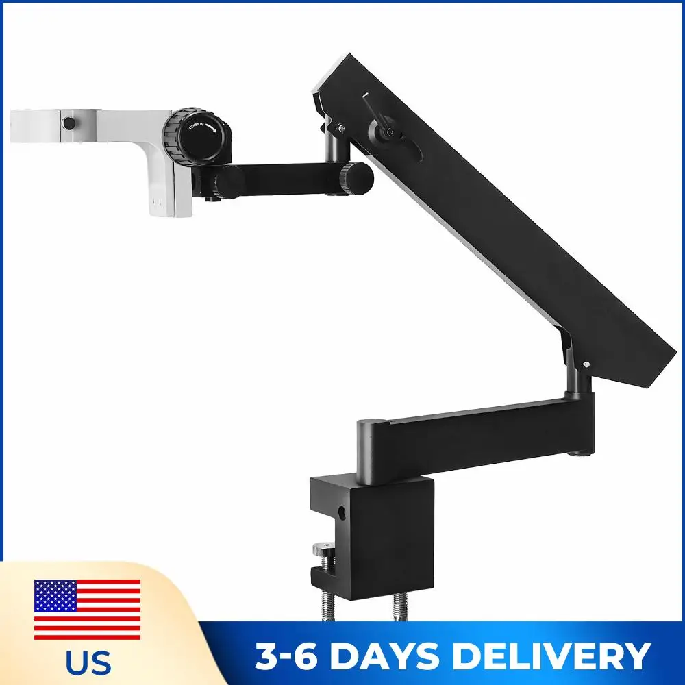 Articulating Arm Pillar Clamp Bracket with Table Clip Metal Universal Telescopic Folding Bracket for Binocular Stereo Microscope
Articulating Arm Pillar Clamp Bracket with Table Clip Metal Universal Telescopic Folding Bracket for Binocular Stereo Microscope