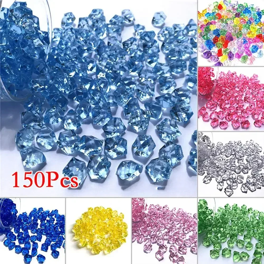 150pcs/pack Acrylic Crystals Gem Stones Crushed Ice Rocks Aquarium Colorful Stones Fish Tank Vase Landscaping Decoration
150pcs/pack Acrylic Crystals Gem Stones Crushed Ice Rocks Aquarium Colorful Stones Fish Tank Vase Landscaping Decoration