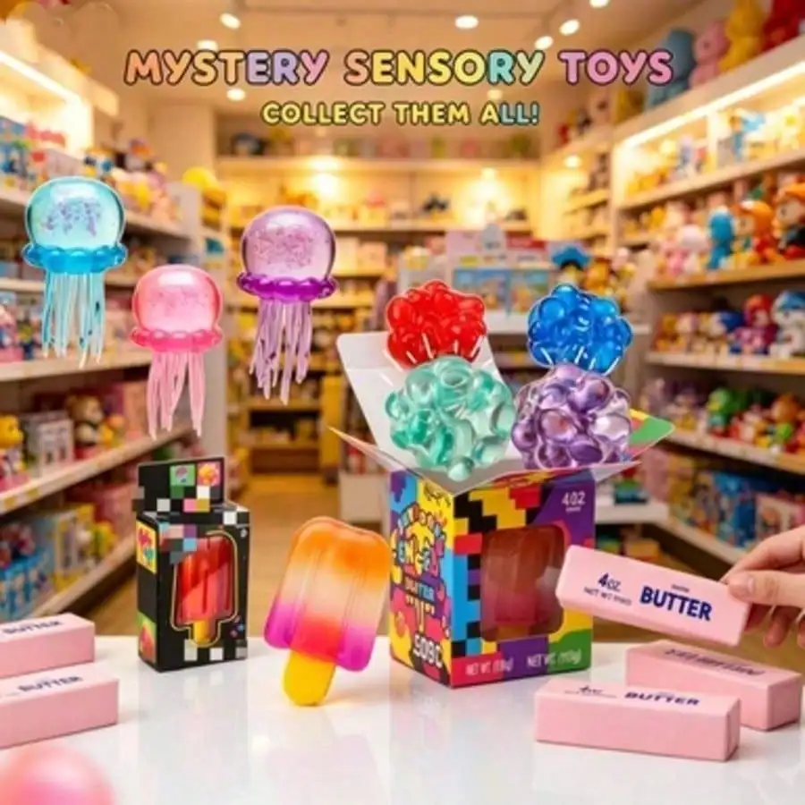 3 Draws Mystery Box Squishy Toys – Random Blind Box Stress Relief Set – Independent Odds Each Pull
3 Draws Mystery Box Squishy Toys – Random Blind Box Stress Relief Set – Independent Odds Each Pull