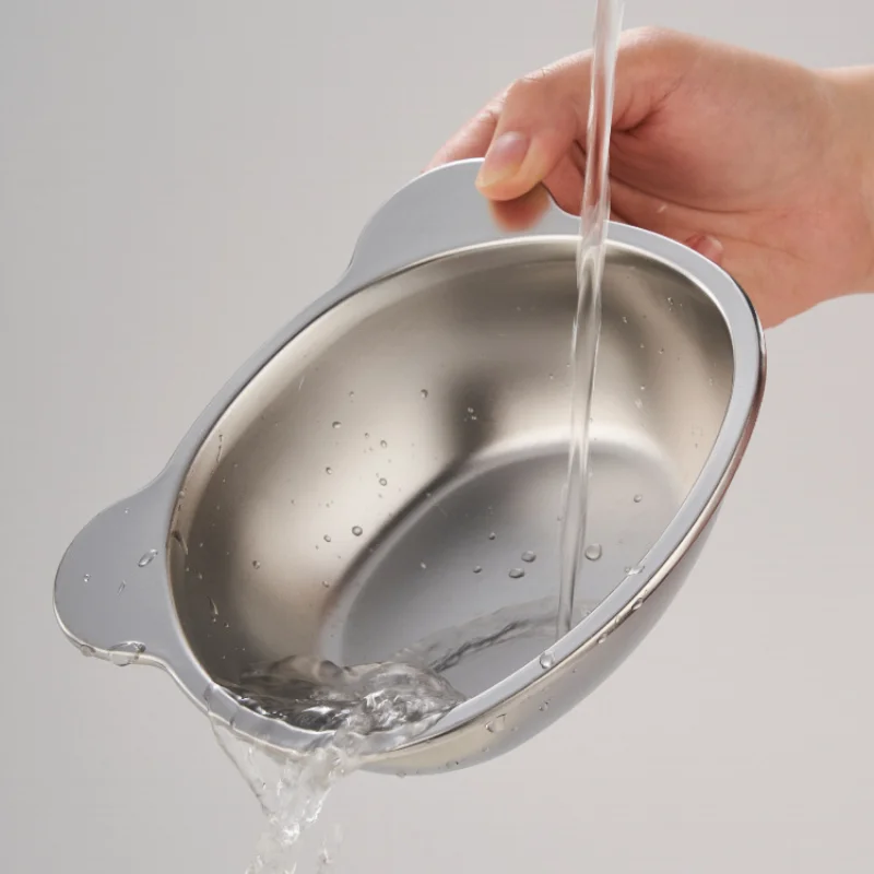 304 Stainless Steel Raised Cat Bowl with 15° Elevated Tilted Design Neck Guard Shatterproof Anti-Slip Healthy Feeding Pet Bowl
304 Stainless Steel Raised Cat Bowl with 15° Elevated Tilted Design Neck Guard Shatterproof Anti-Slip Healthy Feeding Pet Bowl