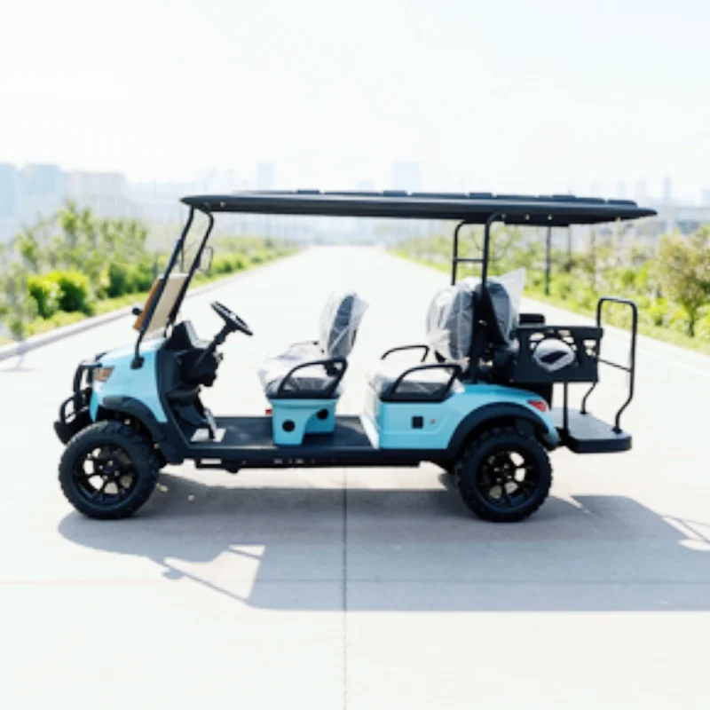 Factory Cost-Efficiency Luxury Electric Golf Cart Lithium Battery Passenger And Cargo Foldable Rear Seat + Built-In Storage Box
Factory Cost-Efficiency Luxury Electric Golf Cart Lithium Battery Passenger And Cargo Foldable Rear Seat + Built-In Storage Box