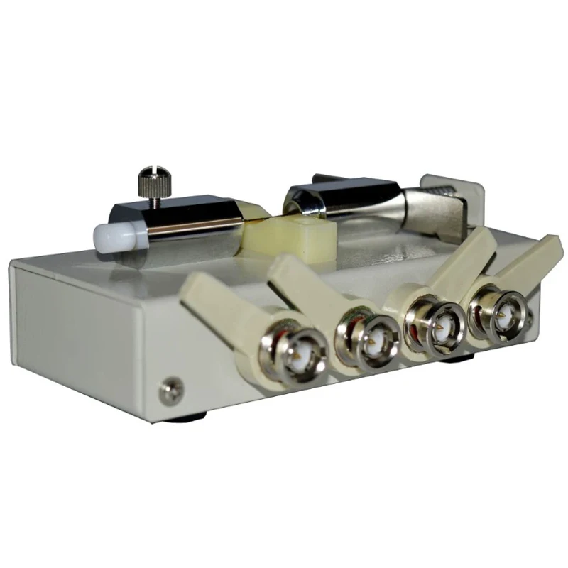 Верхний штифт LCR Цифровой мостовой тестовый зажим SMD Компонентное приспособление для поверхностного монтажа Крепеж для керамического чипа
Верхний штифт LCR Цифровой мостовой тестовый зажим SMD Компонентное приспособление для поверхностного монтажа Крепеж для керамического чипа