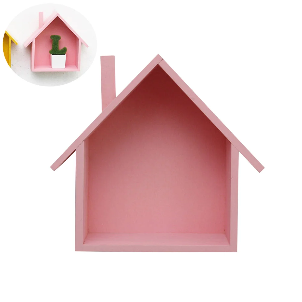 Room Decor Floating Shelves for Bedroom Painted Ornament Storage House Shaped Shelf Wooden Mounted
Room Decor Floating Shelves for Bedroom Painted Ornament Storage House Shaped Shelf Wooden Mounted