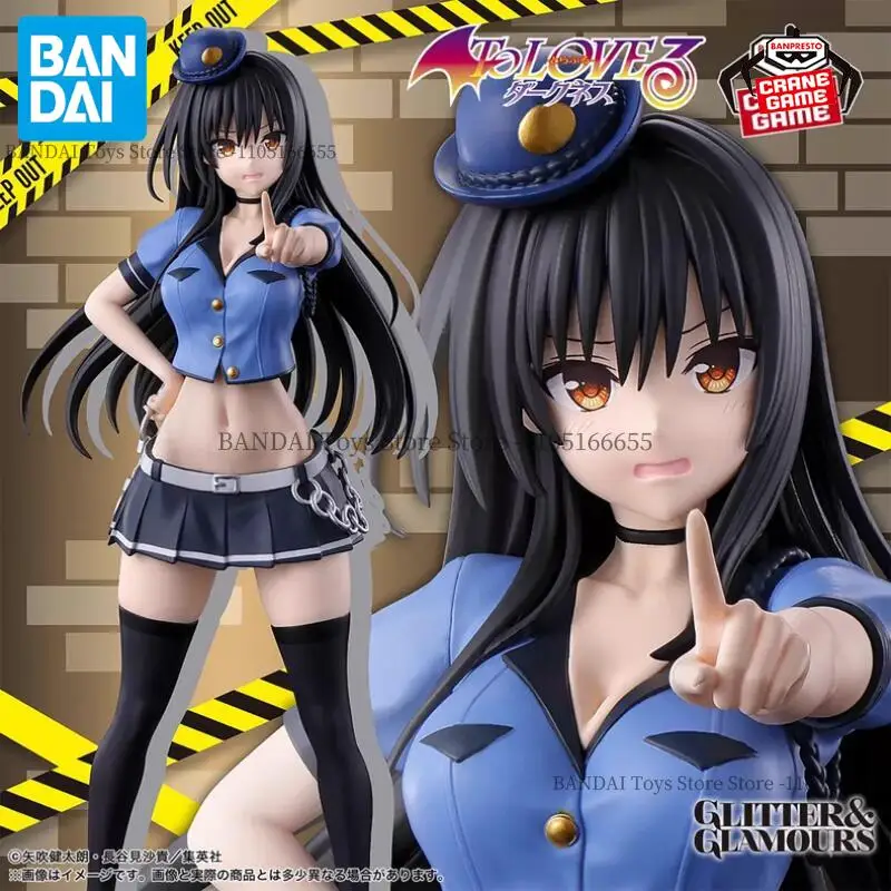 Bandai Original Banpresto To LOVE-Ru Darkness Glitter & Glamours Yui Kotegawa Police Ver 23cm Action Figures Anime Figuras Toys
Bandai Original Banpresto To LOVE-Ru Darkness Glitter & Glamours Yui Kotegawa Police Ver 23cm Action Figures Anime Figuras Toys