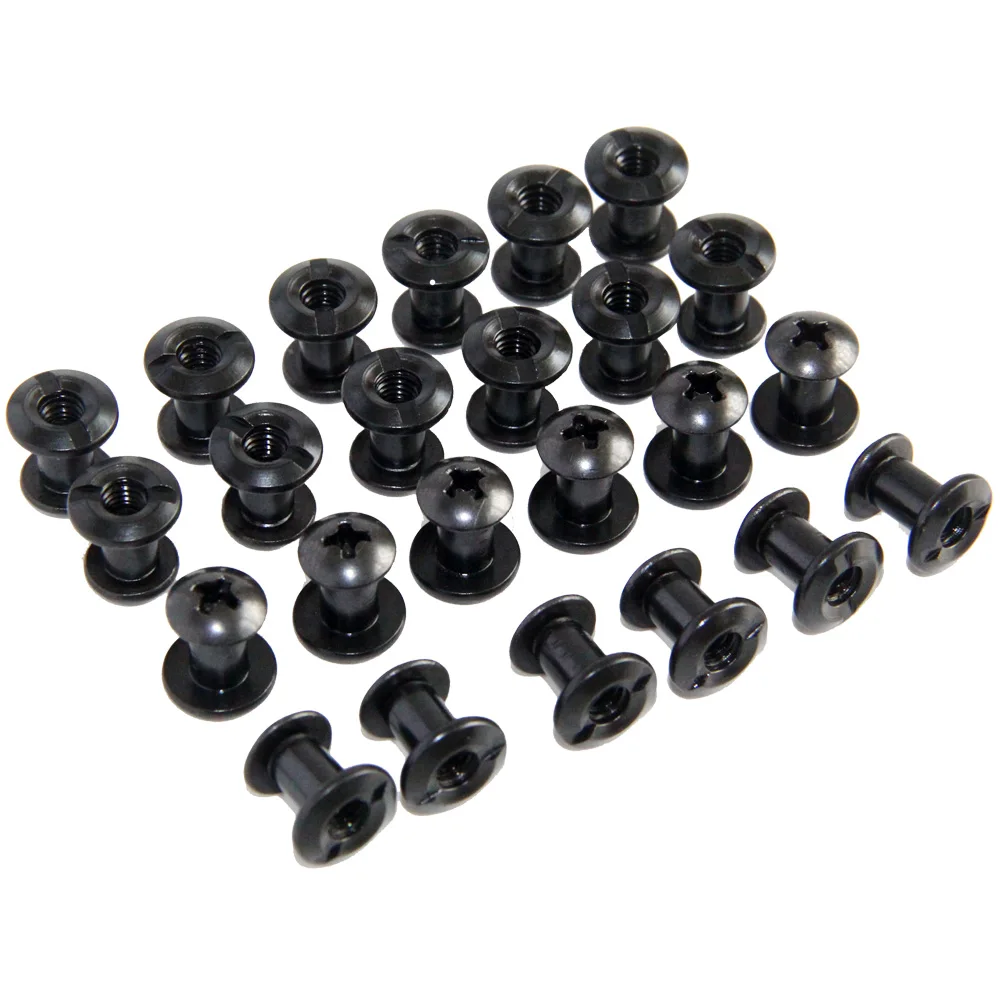 M4 Black Tactical Slotted Posts and Cross Head Screw DIY Kydex Leather Holster Sheath Chicago Screws
M4 Black Tactical Slotted Posts and Cross Head Screw DIY Kydex Leather Holster Sheath Chicago Screws