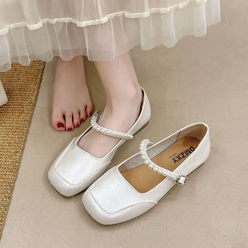 2025 Summer New Retro Mary Janes Shoes for Women Flats Ladies Soft Sole Fashion Rhinestone Nude Shoes zapatillas de mujer
2025 Summer New Retro Mary Janes Shoes for Women Flats Ladies Soft Sole Fashion Rhinestone Nude Shoes zapatillas de mujer