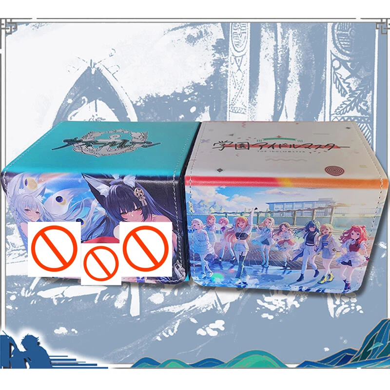 Gakuen Idolmaster Azur Lane WS PTCG DIY Large Capacity Leather Card Box Anime Game Collection Card Storage Box 10x8x7.5cm
Gakuen Idolmaster Azur Lane WS PTCG DIY Large Capacity Leather Card Box Anime Game Collection Card Storage Box 10x8x7.5cm