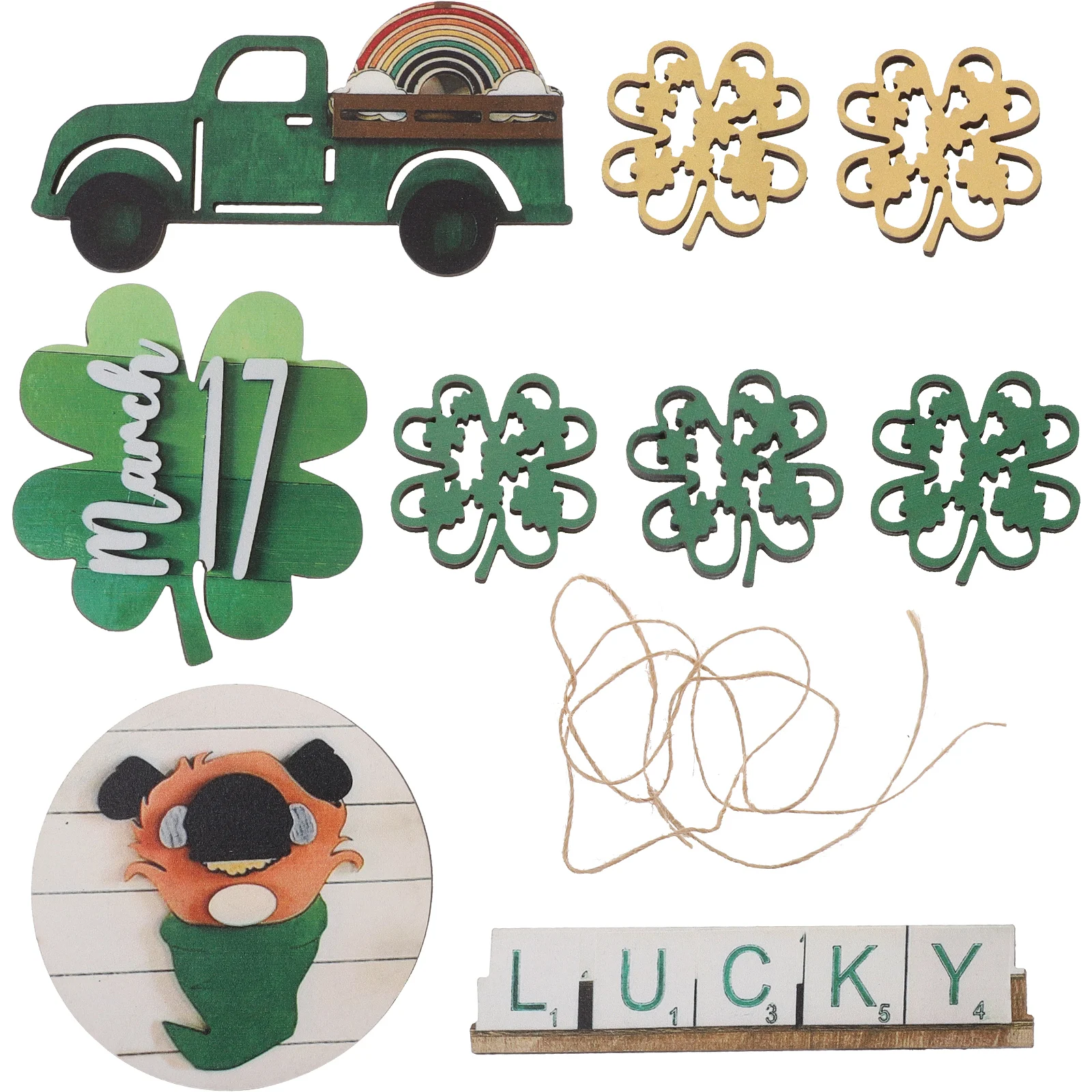 5 Pcs Signs St Patricks Day Wood Sign St Patrick Day Decor Tiered Tray Decorations Desktop Home Accessories Table Centerpieces
5 Pcs Signs St Patricks Day Wood Sign St Patrick Day Decor Tiered Tray Decorations Desktop Home Accessories Table Centerpieces