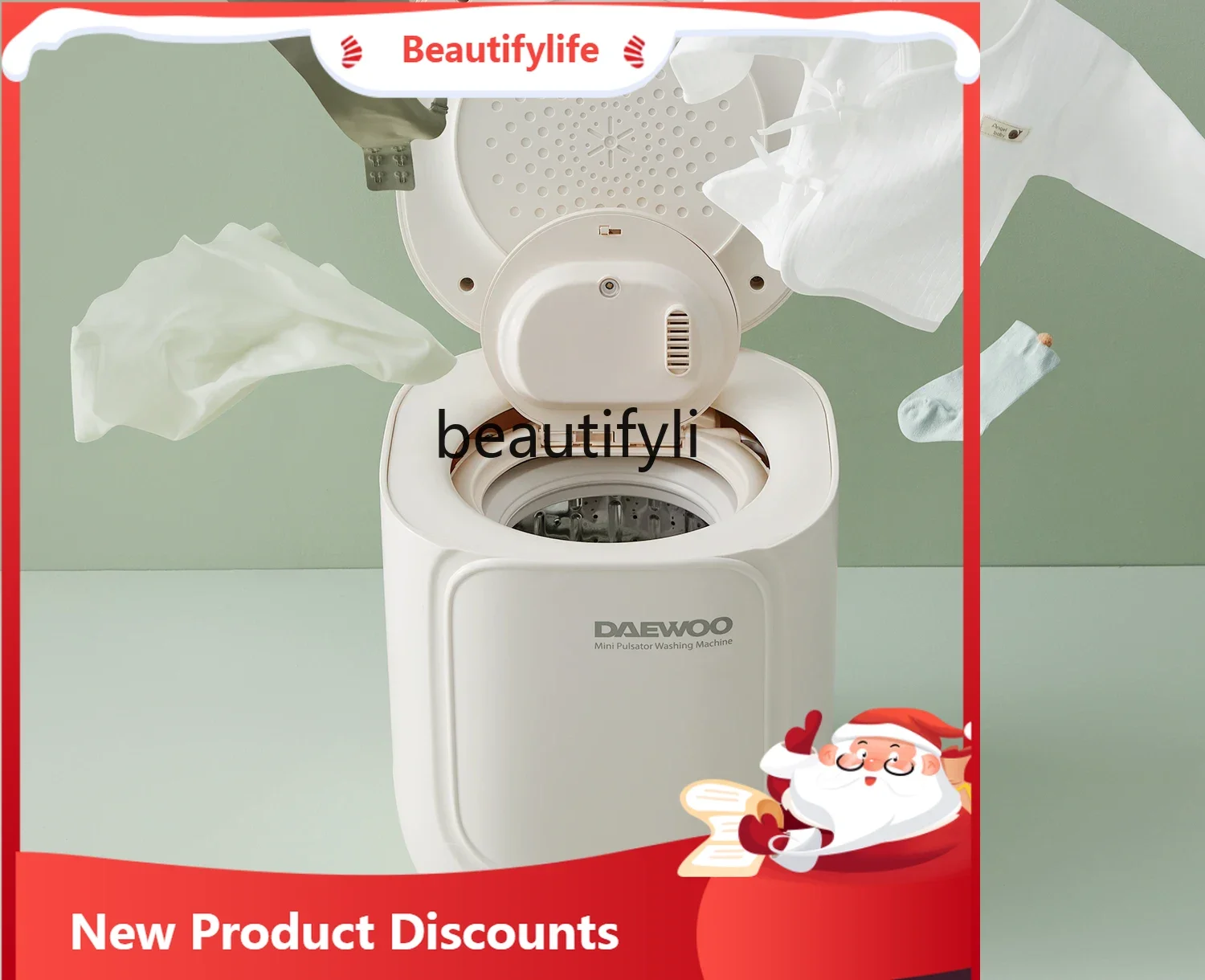 A61 Underwear Underwear Washing Machine Automatic Small Special Mini
A61 Underwear Underwear Washing Machine Automatic Small Special Mini