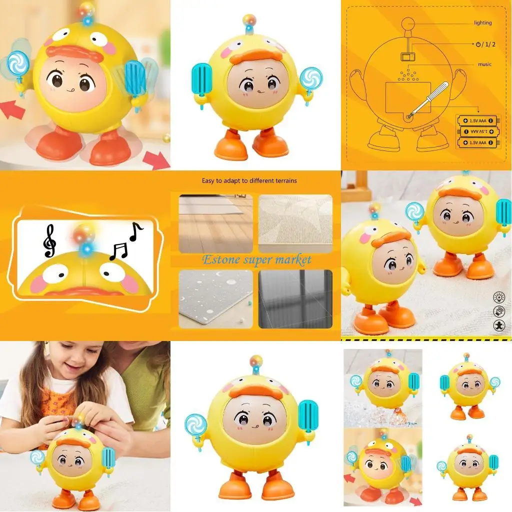 090B Portable Music Module Robot Toy Ornament Relaxing Toy with Music Children's Educational Luminous Toy for Calming Moment
090B Portable Music Module Robot Toy Ornament Relaxing Toy with Music Children's Educational Luminous Toy for Calming Moment