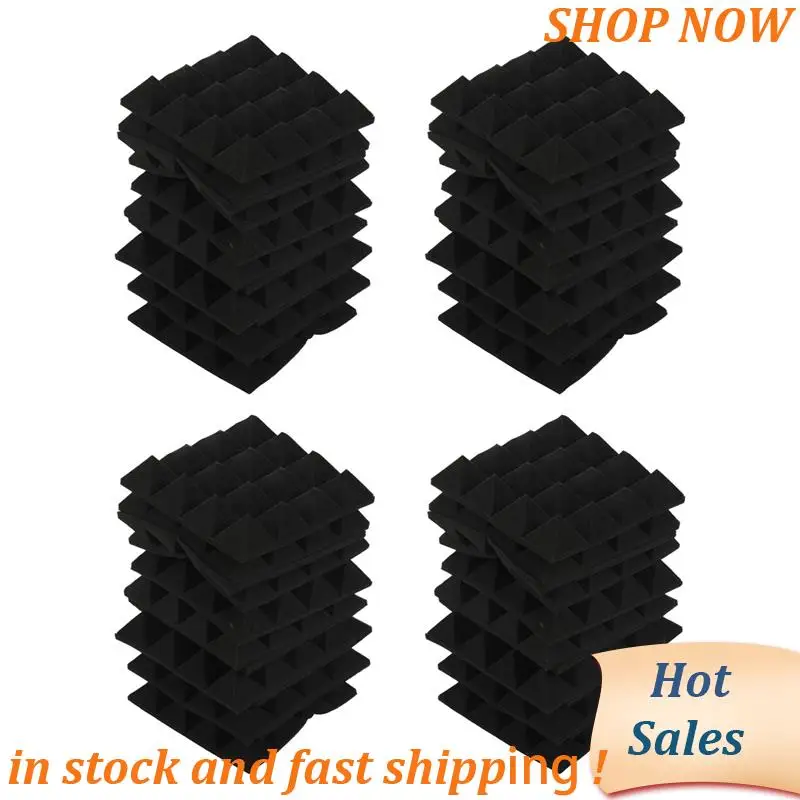 ABVB-48 Pcs -Soundproofing Foam Sound Absorption Pyramid Studio Treatment Wall Panels
ABVB-48 Pcs -Soundproofing Foam Sound Absorption Pyramid Studio Treatment Wall Panels