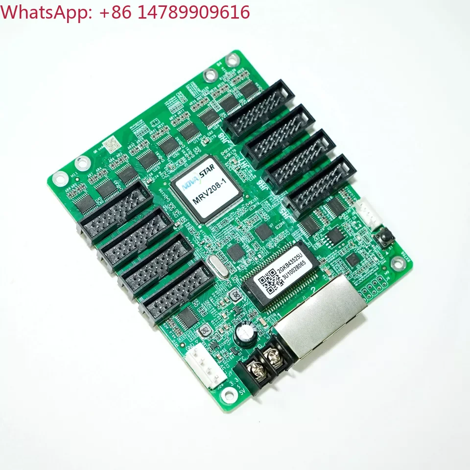 LEDMRV208-1 Receiving Card 8 Ports Hbu75e Full Color Led Display Electronic Billboard Video Screen Control Card
LEDMRV208-1 Receiving Card 8 Ports Hbu75e Full Color Led Display Electronic Billboard Video Screen Control Card