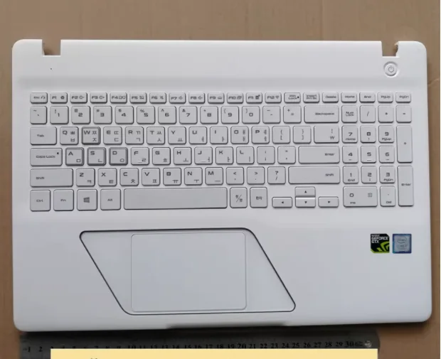 Корейская новая клавиатура, подставка для рук, тачпад для Samsung 800G5M NP800G5M 8500GM 810G5M 1050, видеокарта, белый, черный GTX1050
Корейская новая клавиатура, подставка для рук, тачпад для Samsung 800G5M NP800G5M 8500GM 810G5M 1050, видеокарта, белый, черный GTX1050