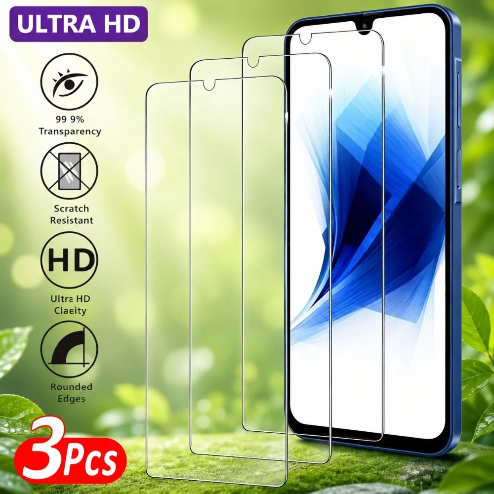 3Pcs Ultra Clear Tempered Glass for Samsung Galaxy A57 A56 A37 A36 A35 A32 A26 Screen Protector for Samsung A15 A16 A17 A33 A53
3Pcs Ultra Clear Tempered Glass for Samsung Galaxy A57 A56 A37 A36 A35 A32 A26 Screen Protector for Samsung A15 A16 A17 A33 A53