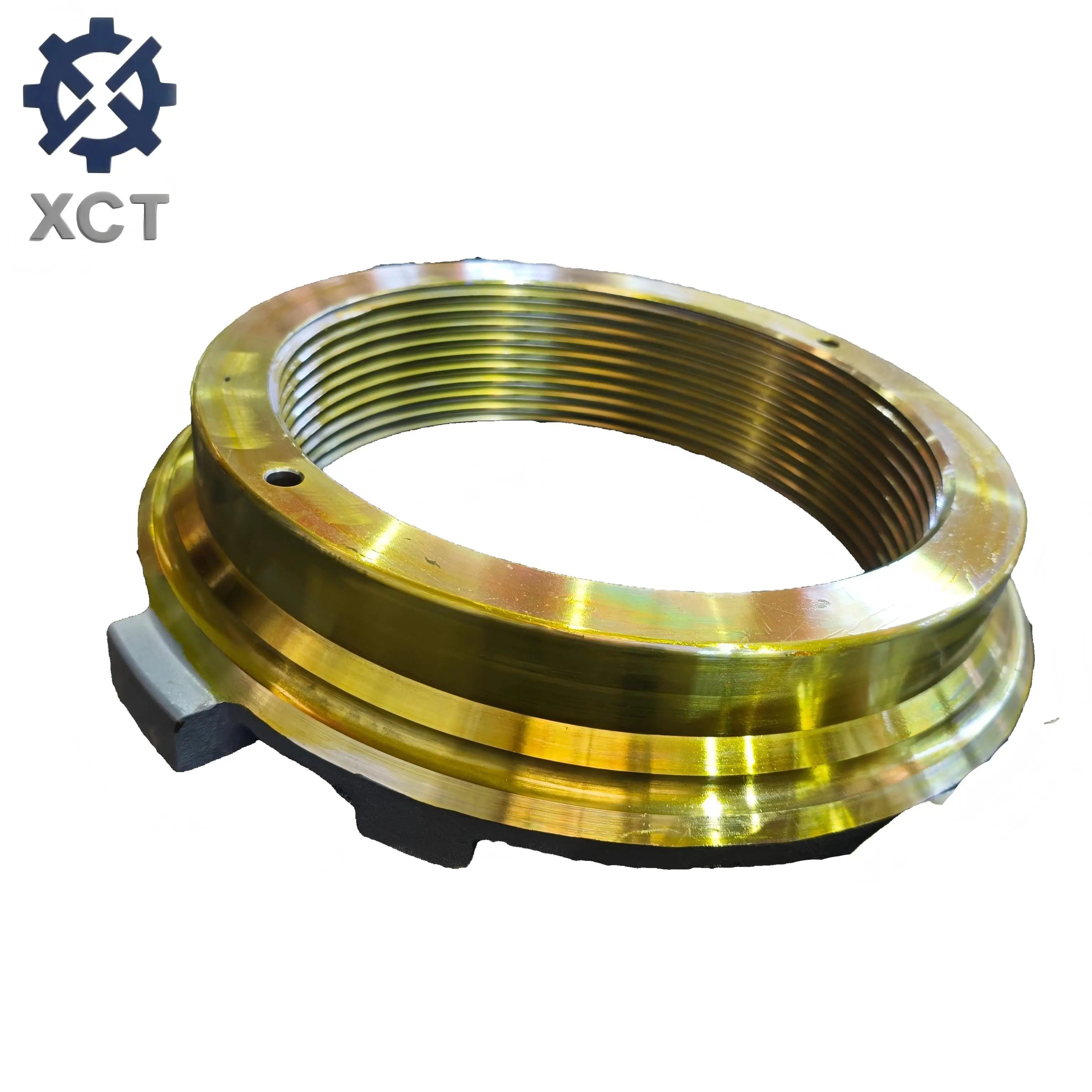 Heavy Cone Crusher ing Nut - High-Strength Cast Steel Fastener Part
Heavy Cone Crusher ing Nut - High-Strength Cast Steel Fastener Part