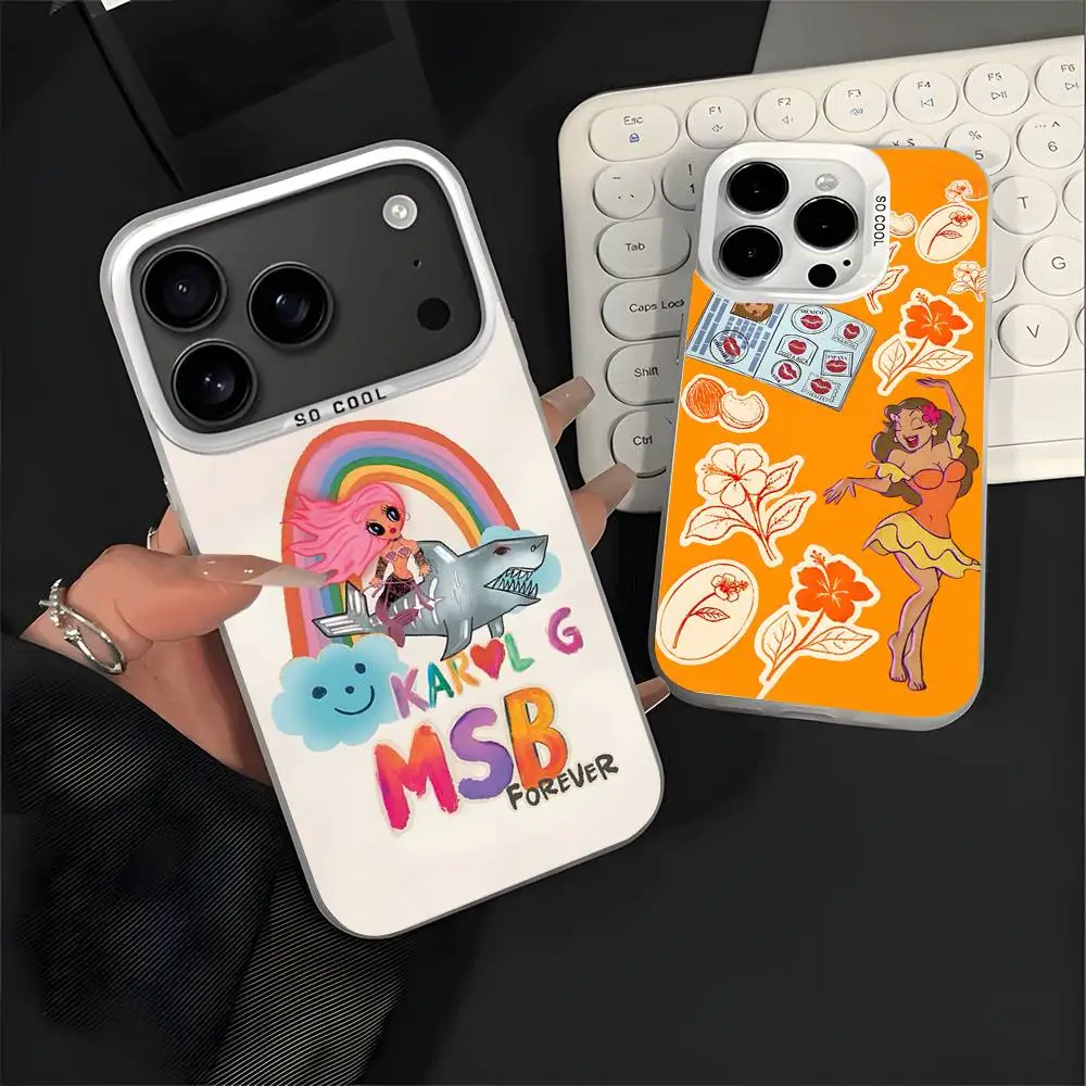 K-Karol G Manana Phone Case For iPhone 17,16,15,14,13,12,11,Pro,XS,Max,Plus,Mini,SE4,E White Matte Shockproof Cover
K-Karol G Manana Phone Case For iPhone 17,16,15,14,13,12,11,Pro,XS,Max,Plus,Mini,SE4,E White Matte Shockproof Cover