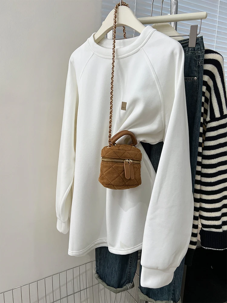 Autumn Fashion Women Round Neck Pullover Hoodies Lazy Style Harajuku Sweatshirt Casual Versatile Tops
Autumn Fashion Women Round Neck Pullover Hoodies Lazy Style Harajuku Sweatshirt Casual Versatile Tops