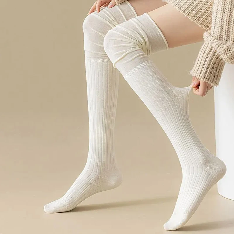 Женские носки до колена, женские носки до бедра, теплые вязаные носки-ботинки, гетры, высокие эластичные чулки JK
Женские носки до колена, женские носки до бедра, теплые вязаные носки-ботинки, гетры, высокие эластичные чулки JK