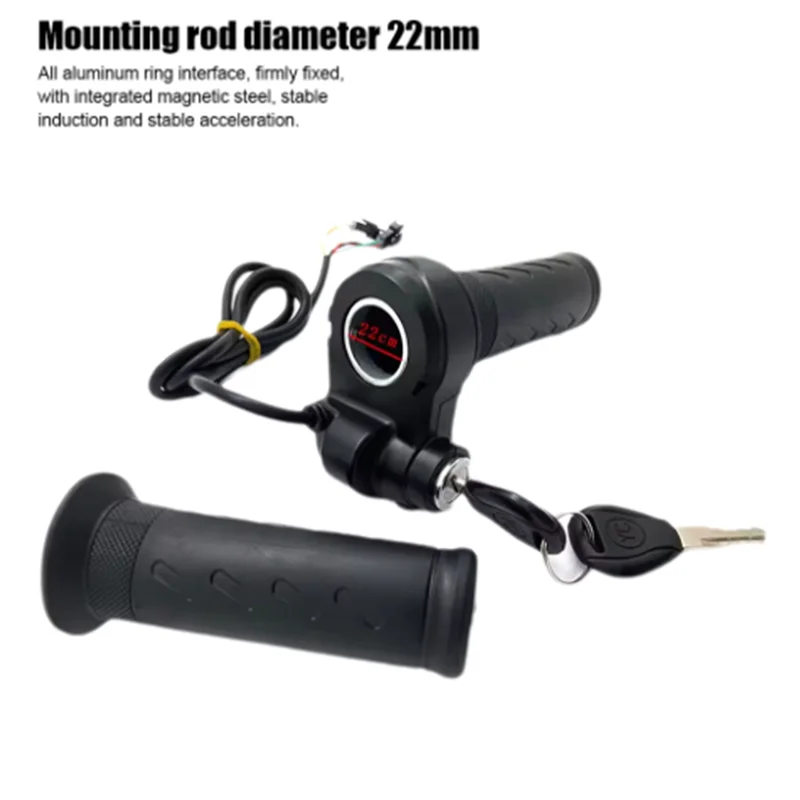 XFDZ-Universal Electric Bicycle Twist Throttle Grip E-Bike Handlebar Twist Accelerator Speed Control Handle Replacement Parts
XFDZ-Universal Electric Bicycle Twist Throttle Grip E-Bike Handlebar Twist Accelerator Speed Control Handle Replacement Parts
