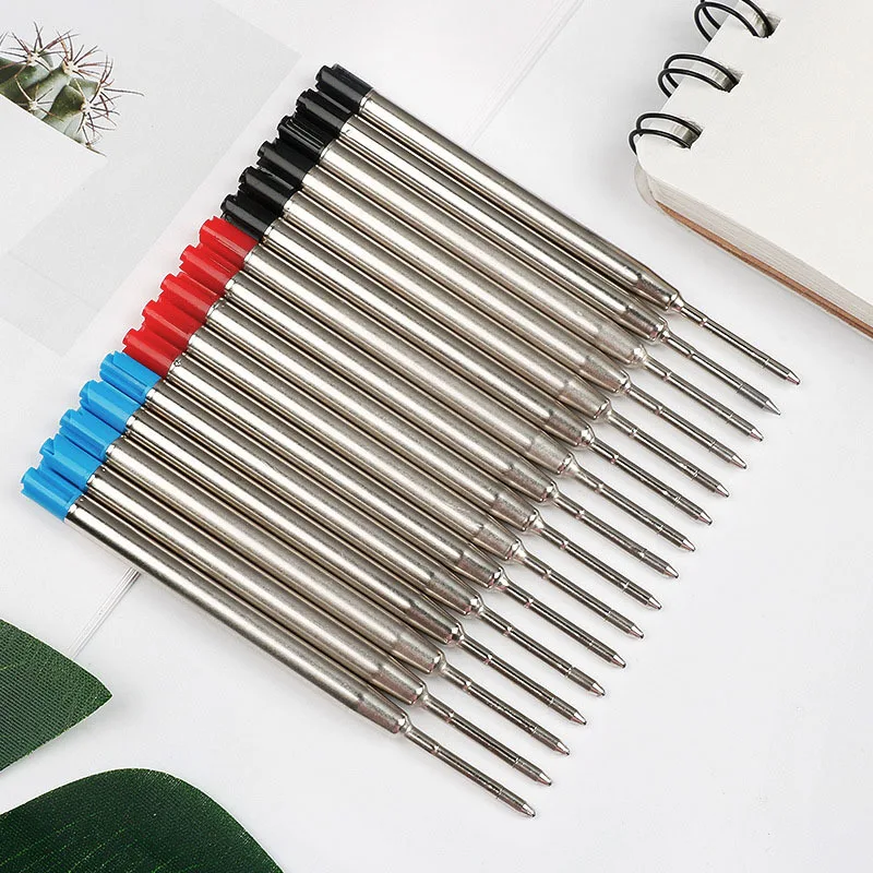 99mm 5 Pieces/Lot 0.7mm Lytwtw's Metal Press Pen General Gel Pen Writing Smooth Refill Officel Stationery Gift Blue/Black Ink
99mm 5 Pieces/Lot 0.7mm Lytwtw's Metal Press Pen General Gel Pen Writing Smooth Refill Officel Stationery Gift Blue/Black Ink