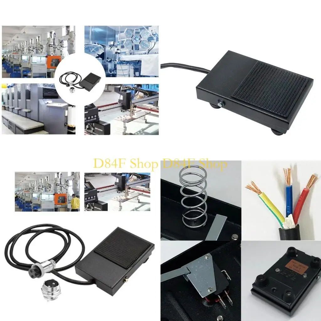 D84F 2-pin 3-pin Foot Pedal for TIG Cutting Welder Spot Weldding Machine Anti-skid
D84F 2-pin 3-pin Foot Pedal for TIG Cutting Welder Spot Weldding Machine Anti-skid