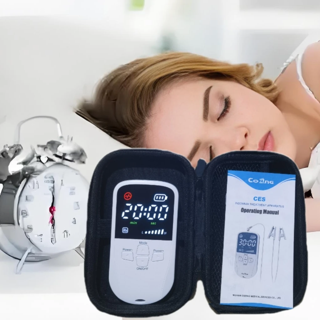 Portable CES Device - Microcurrent Pulse Stimulation for Neuro Nerves Relaxation, Anxiety & Deep Sleep Aid
Portable CES Device - Microcurrent Pulse Stimulation for Neuro Nerves Relaxation, Anxiety & Deep Sleep Aid