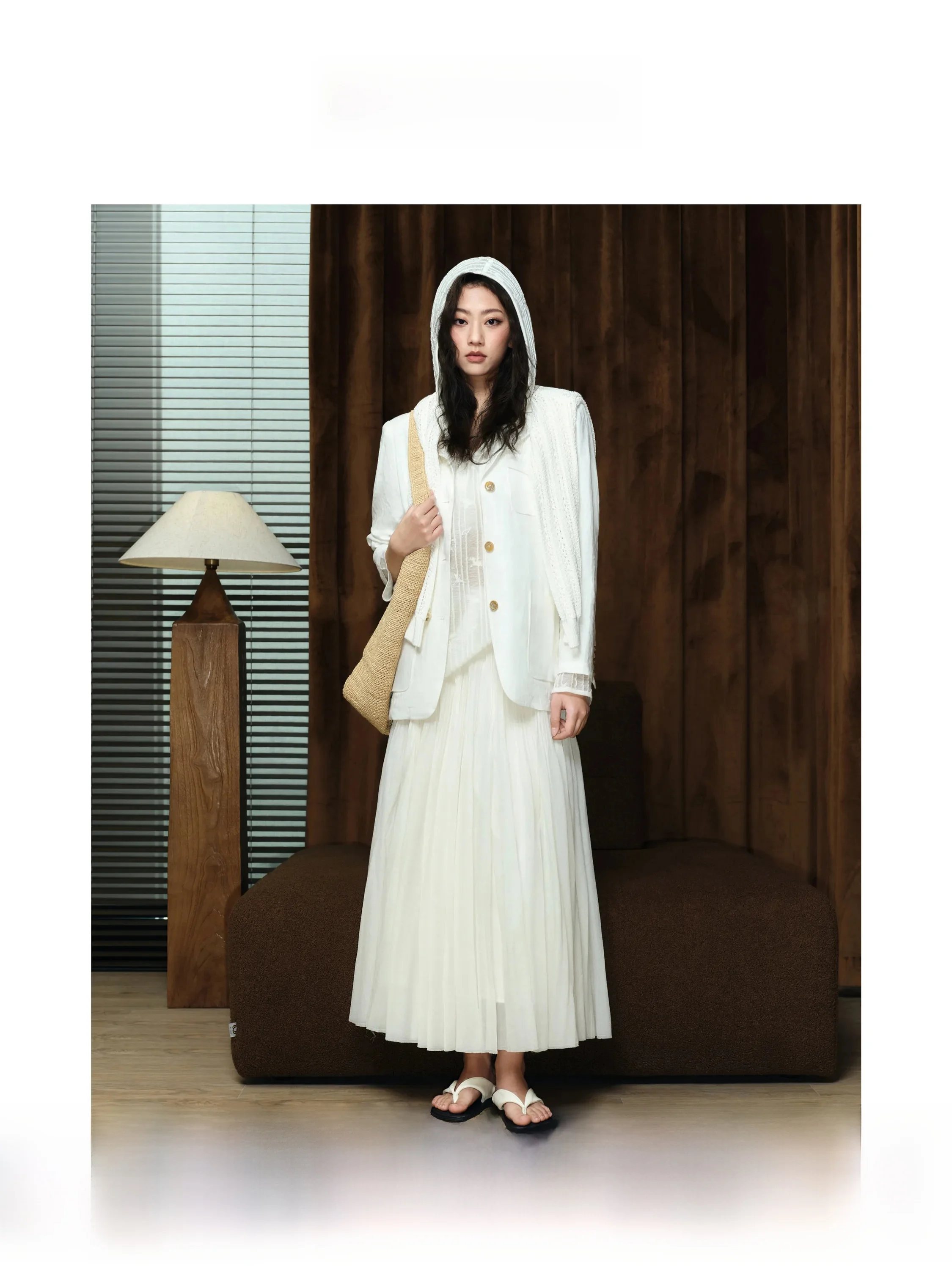 W.Diva Summer Thin 100% Linen Simple Commute Elegant Intellectual White Outerwear Suit Women Long Sleeve Color Single B...
W.Diva Summer Thin 100% Linen Simple Commute Elegant Intellectual White Outerwear Suit Women Long Sleeve Color Single B...