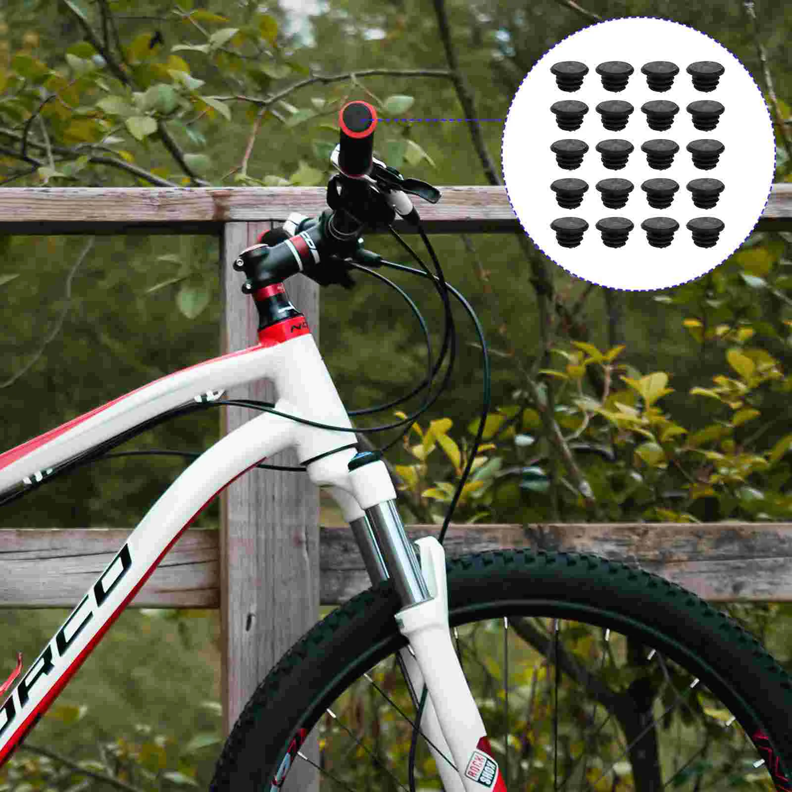 20PCS Handlebar Bar End Caps 22mm Bike End Plugs for Road Grip Mountain (Black) handlebar end caps
20PCS Handlebar Bar End Caps 22mm Bike End Plugs for Road Grip Mountain (Black) handlebar end caps