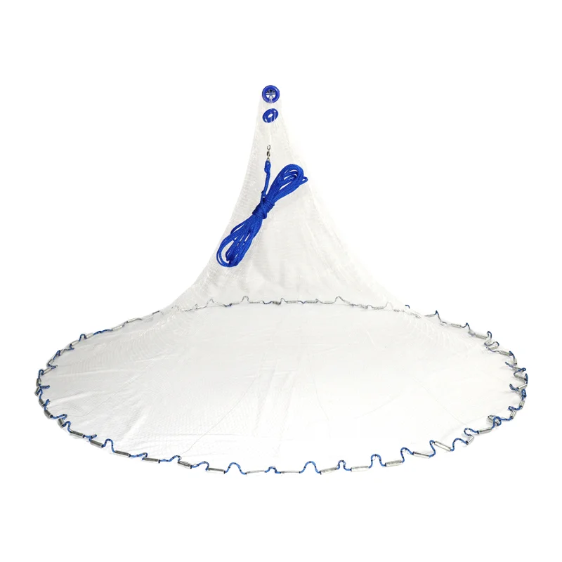 High Quality Wholesale With Best Price 8ft Drawstring Cast Net Hand Fishing Net Easy Throw Full Open Net
High Quality Wholesale With Best Price 8ft Drawstring Cast Net Hand Fishing Net Easy Throw Full Open Net