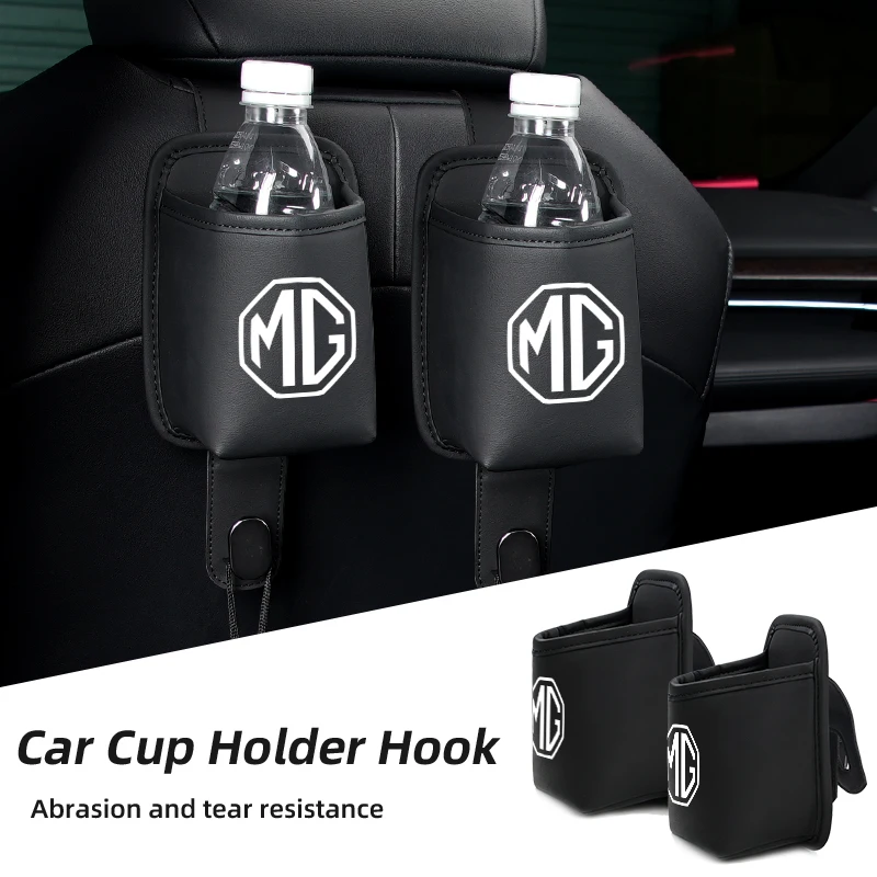 Car Seatback Water Cup Holder Leather Storage Box Drink Rack Accessories For Morris Garages MG 3 5 6 7 HS ZS GS Hector TF GT ZR
Car Seatback Water Cup Holder Leather Storage Box Drink Rack Accessories For Morris Garages MG 3 5 6 7 HS ZS GS Hector TF GT ZR