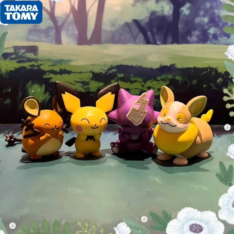 TAKARA TOMY Gashapon Pokémon Whispering Series Vol.2 Pichu Toxel Dedenne Yamper Figure Collection Models Capsule Toys Xmas Gifts
TAKARA TOMY Gashapon Pokémon Whispering Series Vol.2 Pichu Toxel Dedenne Yamper Figure Collection Models Capsule Toys Xmas Gifts