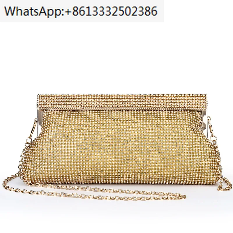 Summer diamond studded women's bag new product dinner bag evening dress handbag women's diagonal cross bag glitter handbag
Summer diamond studded women's bag new product dinner bag evening dress handbag women's diagonal cross bag glitter handbag