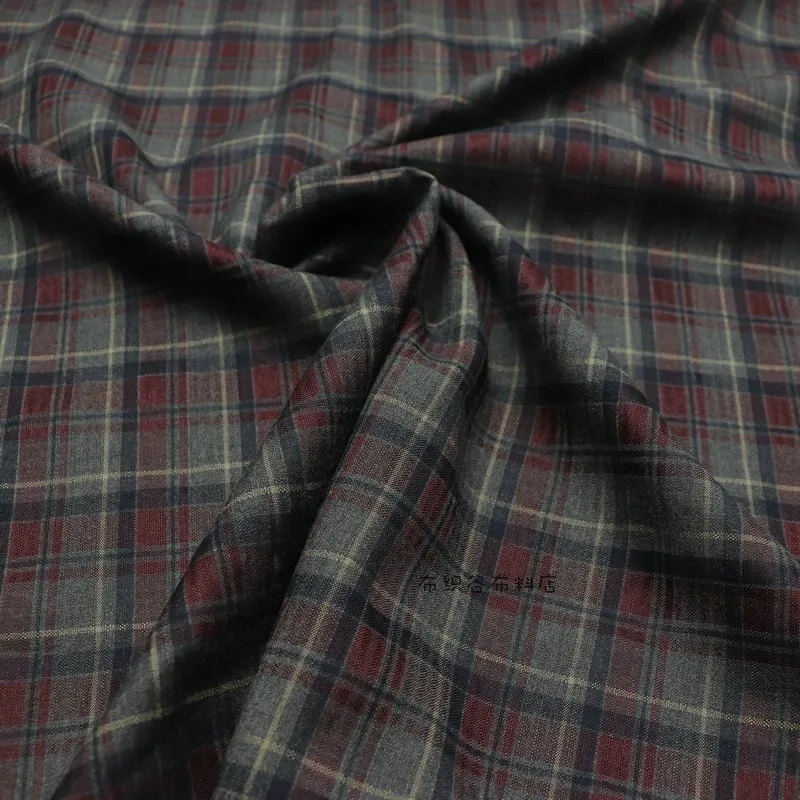 Geode Academy Wine Red Grey Brown Plaid TC Blend Anti-Wrinkle Fabric Spring Autumn JK Suiting Pants Fabric Home Decor DIY
Geode Academy Wine Red Grey Brown Plaid TC Blend Anti-Wrinkle Fabric Spring Autumn JK Suiting Pants Fabric Home Decor DIY