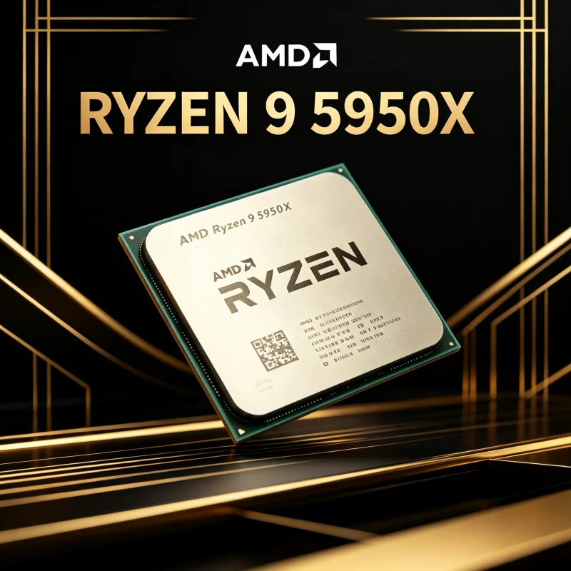 AMD Ryzen 9 5950X 16 Core 32 Thread 3.4GHz Zen3 AM4 105W Desktop CPU 5000 Series Ultra 4K Plus Pro Unit
AMD Ryzen 9 5950X 16 Core 32 Thread 3.4GHz Zen3 AM4 105W Desktop CPU 5000 Series Ultra 4K Plus Pro Unit