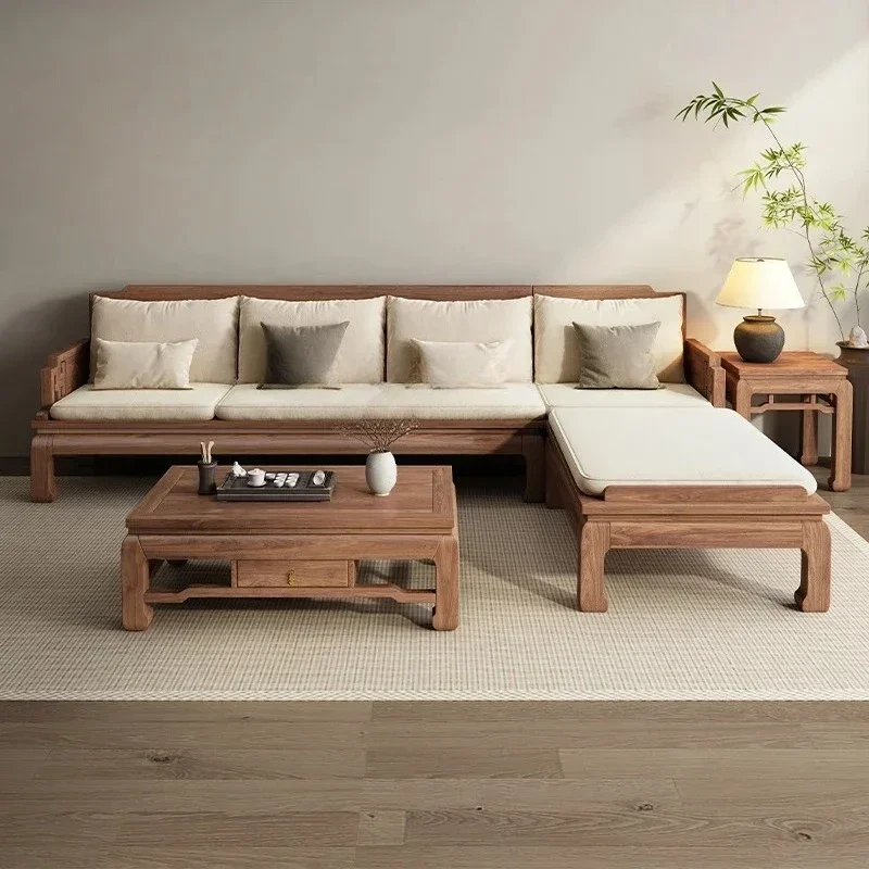 A48 Walnut new Chinese solid wood sofa concubine collapse corner living room
A48 Walnut new Chinese solid wood sofa concubine collapse corner living room
