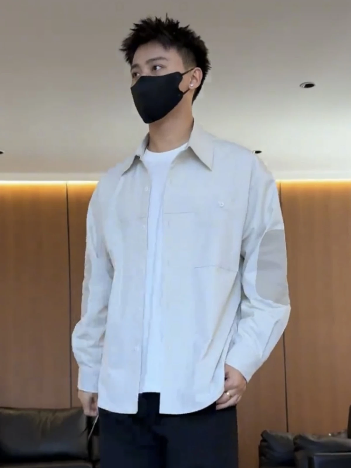 Fall Season Men's New Sle Retro Patchwork Color Blo Faionable ex Jaet irt Outerwear Breathable Moisture ng
Fall Season Men's New Sle Retro Patchwork Color Blo Faionable ex Jaet irt Outerwear Breathable Moisture ng