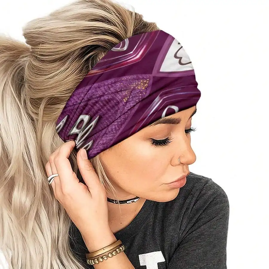 Purple Graphic Print Sports Headband Elastic Wide Hair Band For Running Yoga Workout
Purple Graphic Print Sports Headband Elastic Wide Hair Band For Running Yoga Workout