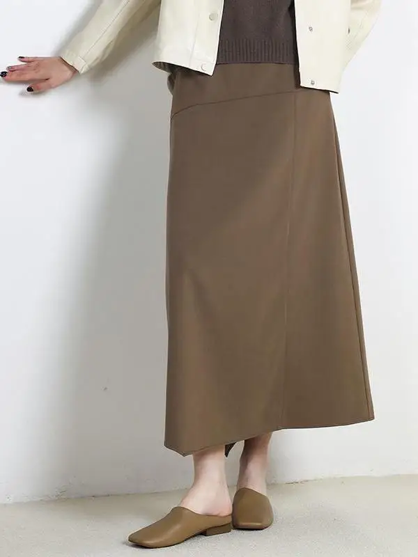 Юбка Jane Expr Spring New, А-силуэт, однотонная, стройнящая, CBQ500, с высокой талией, для повседневной носки, простая, из смесового полиэстера
Юбка Jane Expr Spring New, А-силуэт, однотонная, стройнящая, CBQ500, с высокой талией, для повседневной носки, простая, из смесового полиэстера