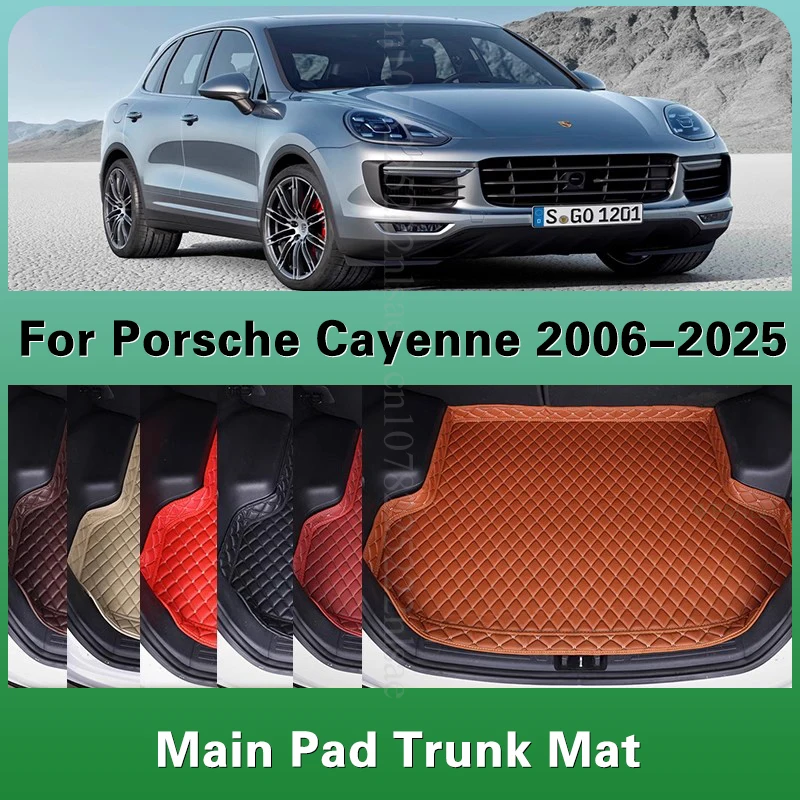 Коврик в багажник автомобиля на заказ для Porsche Cayenne 2006-2025, аксессуары, основной коврик, кожаный багажник, водонепроницаемая модификация интерьера
Коврик в багажник автомобиля на заказ для Porsche Cayenne 2006-2025, аксессуары, основной коврик, кожаный багажник, водонепроницаемая модификация интерьера